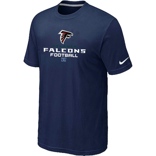 Nike Atlanta Falcons Critical Victory NFL T-Shirt - Dark Blue